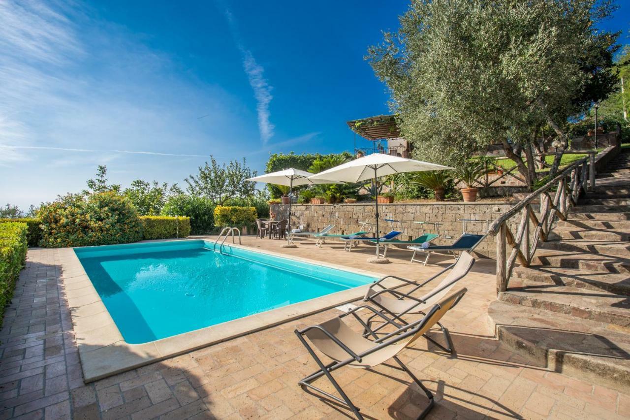 Villa Due Golfi Massa Lubrense Exterior foto