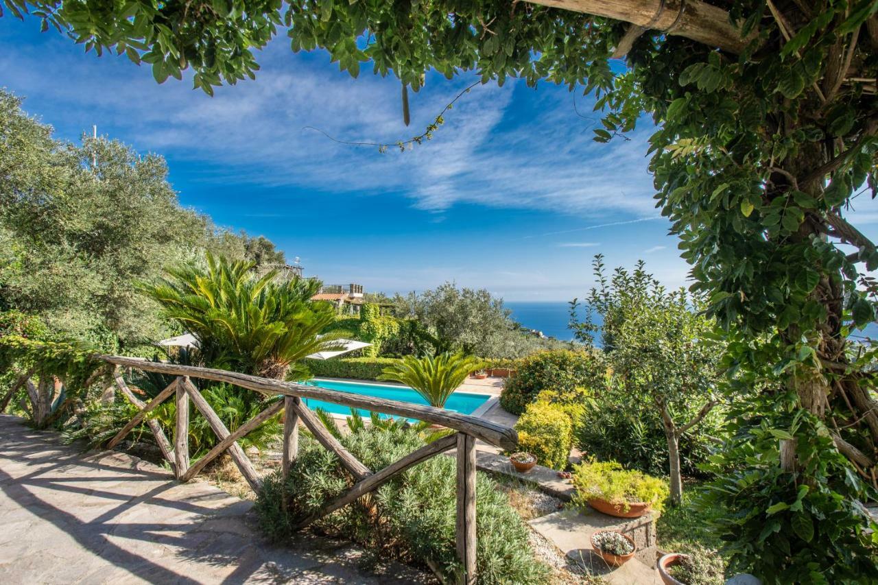 Villa Due Golfi Massa Lubrense Exterior foto