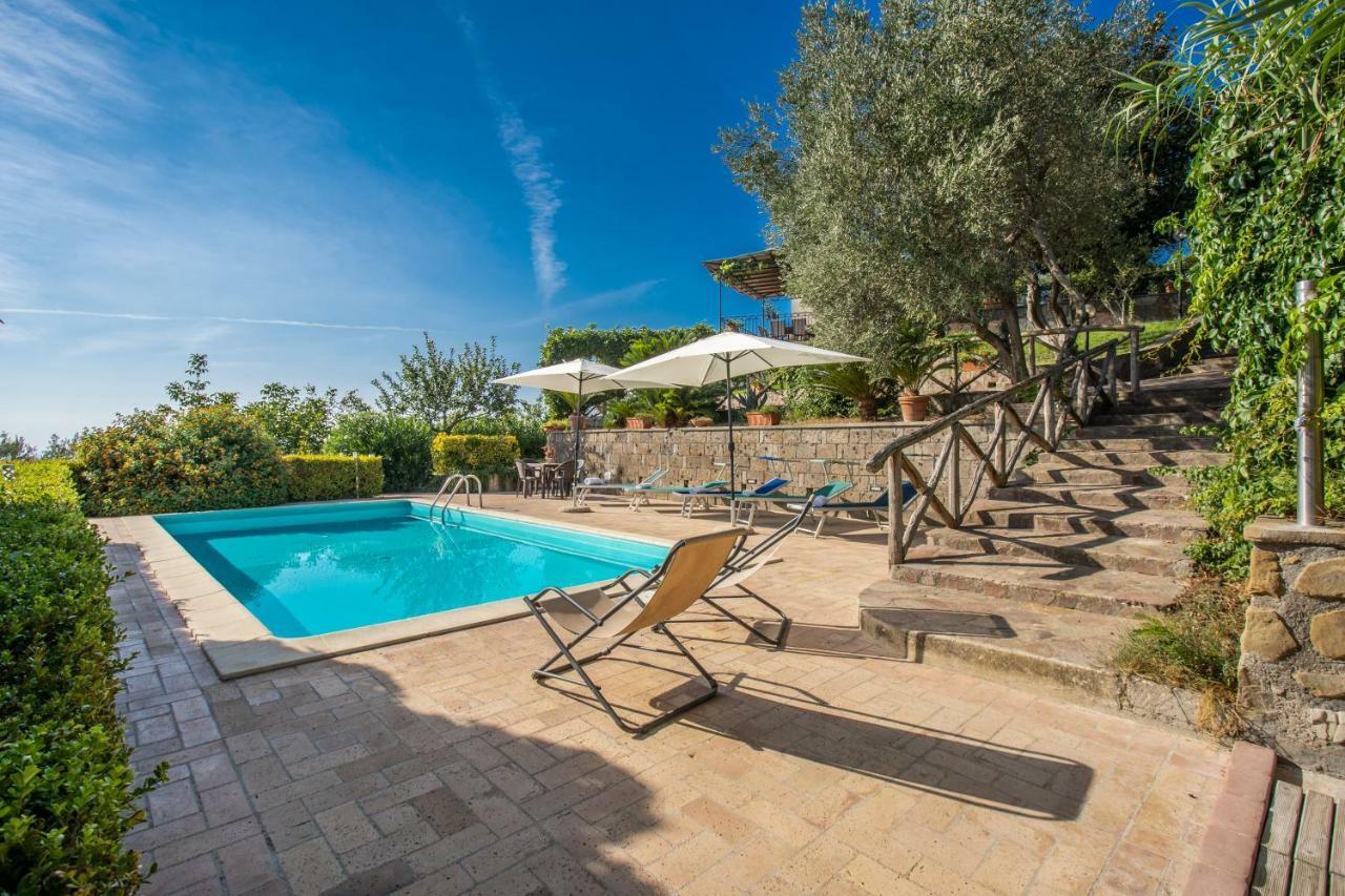 Villa Due Golfi Massa Lubrense Exterior foto